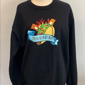 Taco Bell Sweatshirt- NEW IN PACKAGE